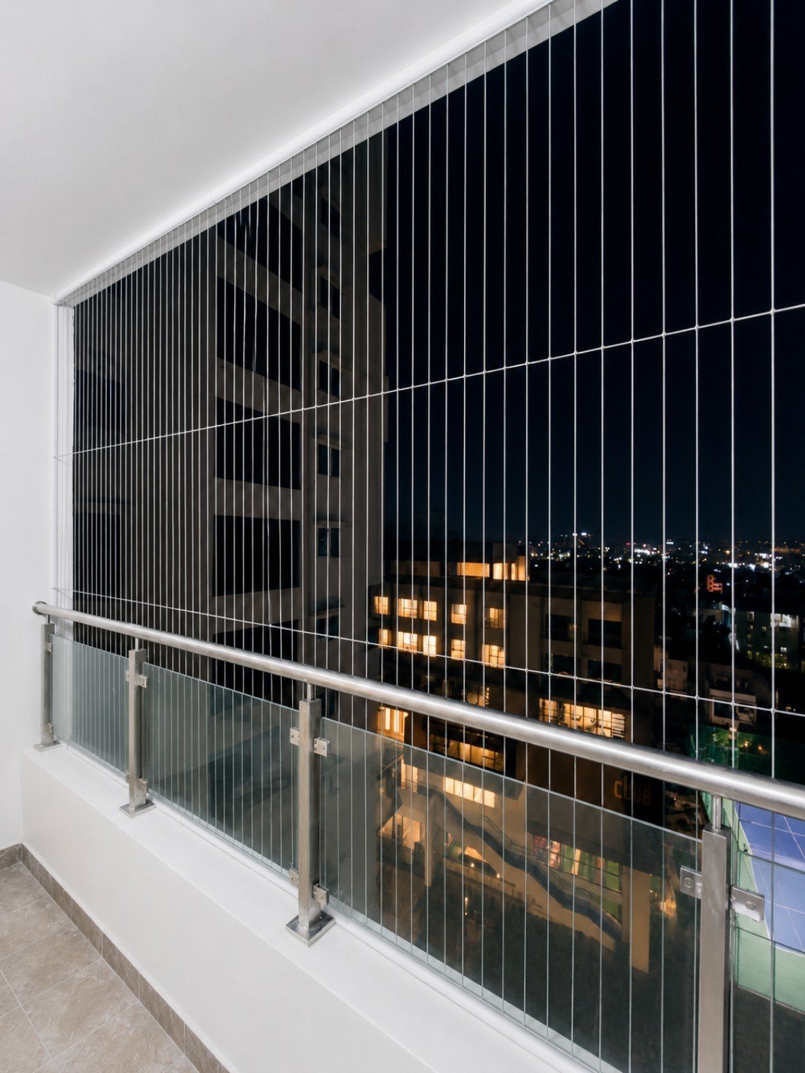 Invisible grill installation in Attapur, Hyderabad